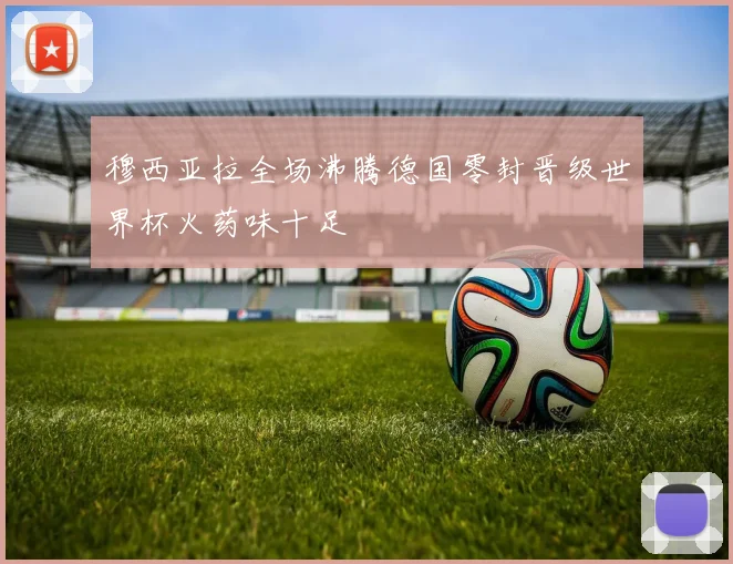 穆西亚拉全场沸腾德国零封晋级世界杯火药味十足